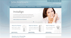 Desktop Screenshot of carlstondentalgroup.com